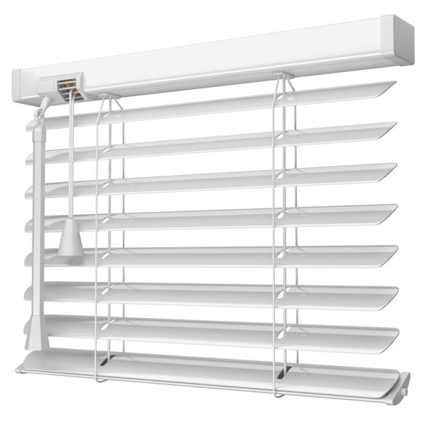 Żaluzje laminowane 25mm – Strona sterowania LEWA